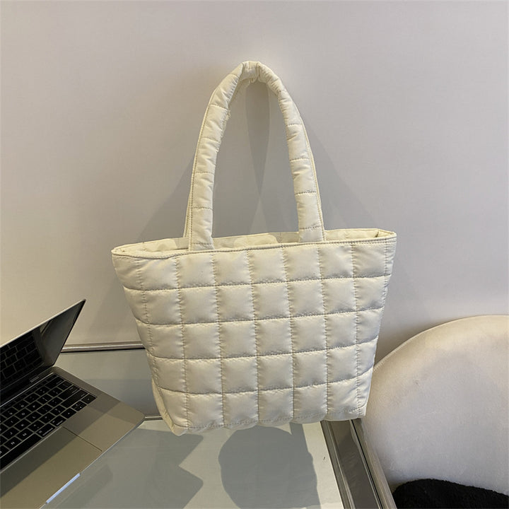 Gepolsterte Stepp-Tote-Tasche
