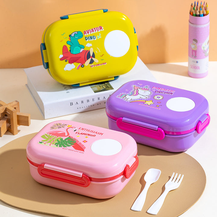 Kreatives Cartoon-Themen Lunchbox-Set