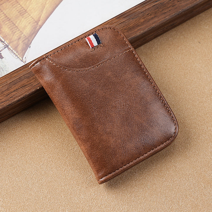 Luxuriöser Leder Kreditkartenhalter