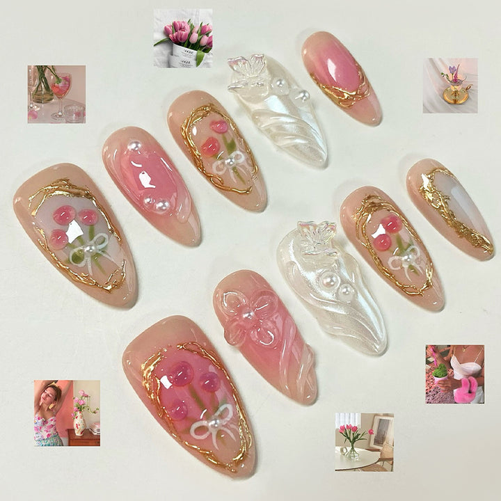 Kreatives Press-On Nagelkunst Set Karnz 1788495618