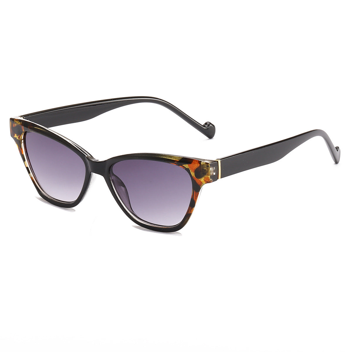Damen Cat-Eye Sonnenbrille mit modernem Leopardenmuster Karnz