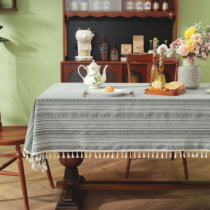 Elegante geometrische Muster Tischdecke