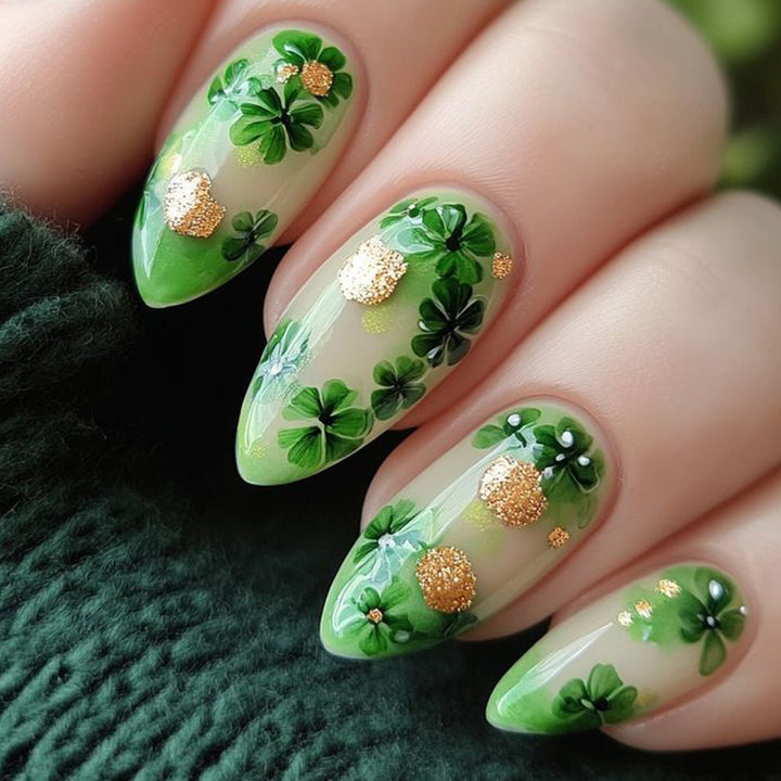 Dekoratives Botanisches Nagelkunstset Karnz
