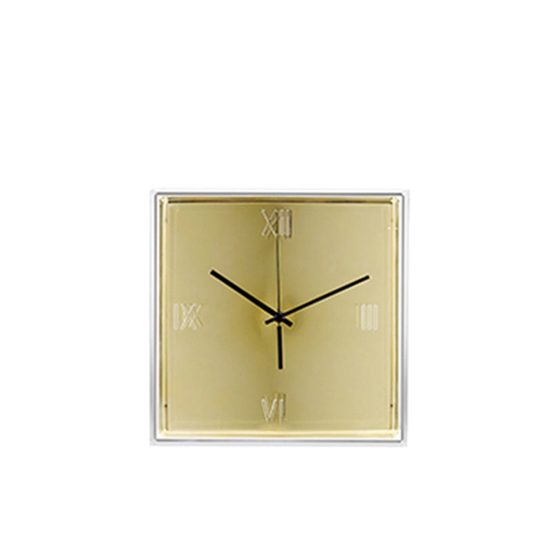 Moderne quadratische Wanduhr