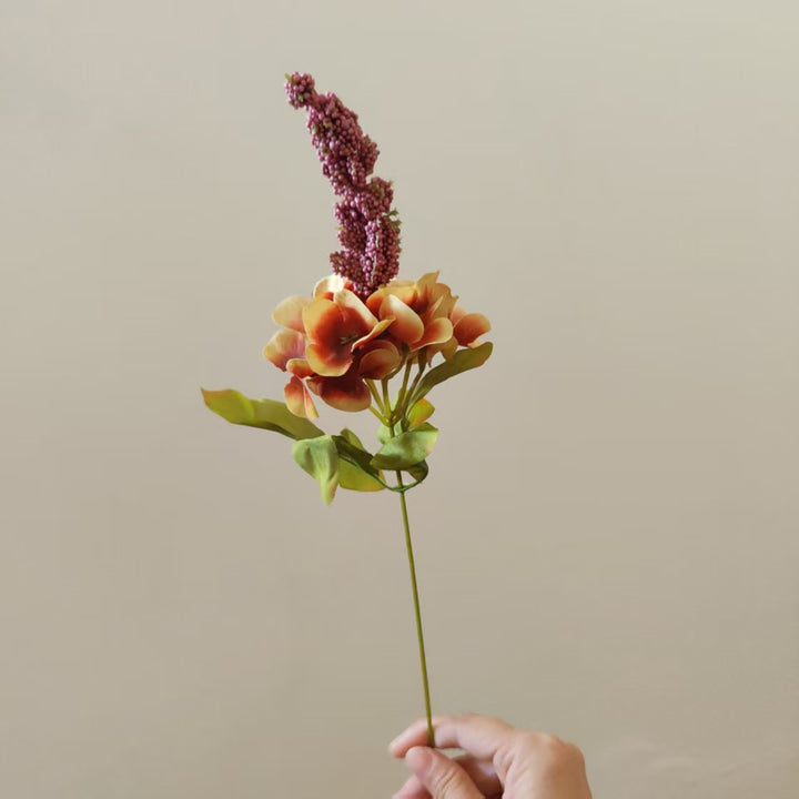 Lebensnahe Florale Dekorative Stiele