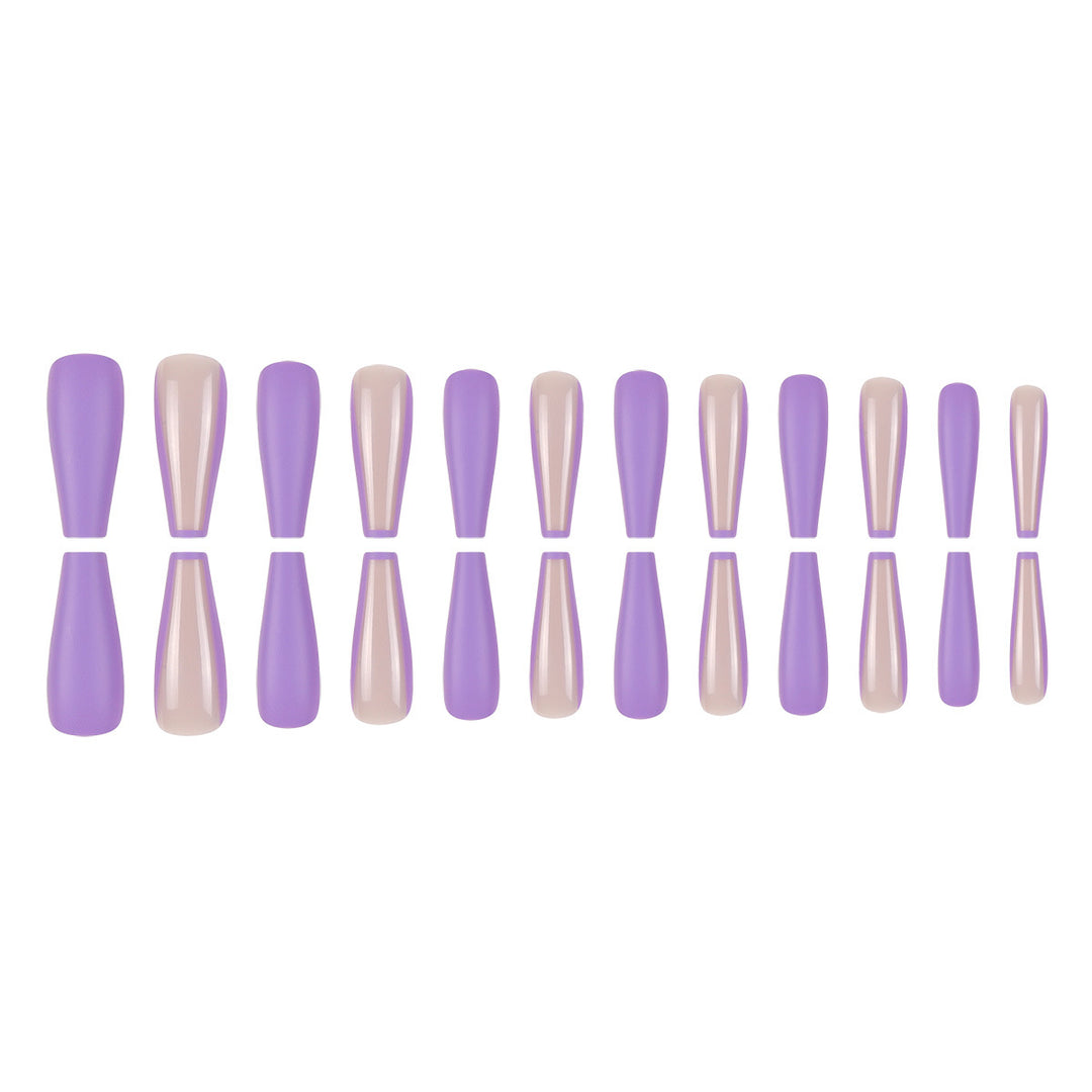 Elegante Matte Lange Stiletto-Nagelspitzen Karnz