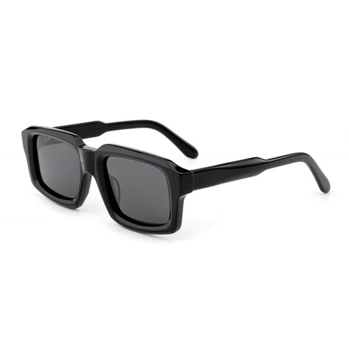 Damen quadratische Sonnenbrille mit robustem Rahmen und UV-Schutz Karnz