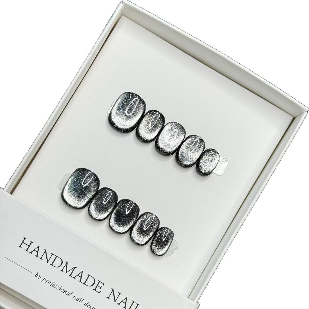 Handgemachtes Glitzerndes Press-On Nagelset