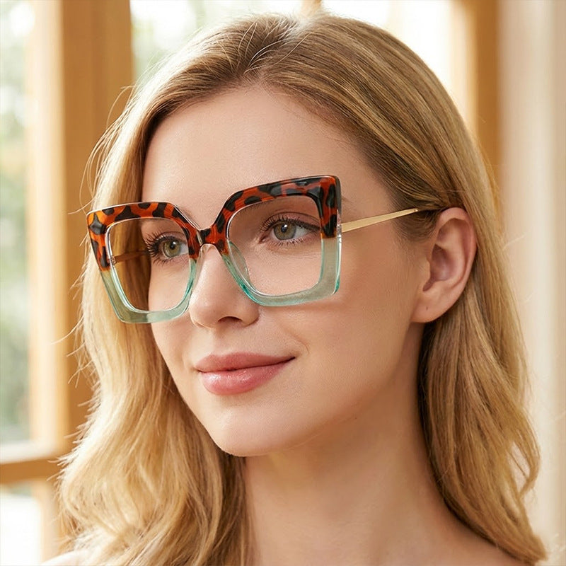 Damen Trendige große Sonnenbrille Karnz