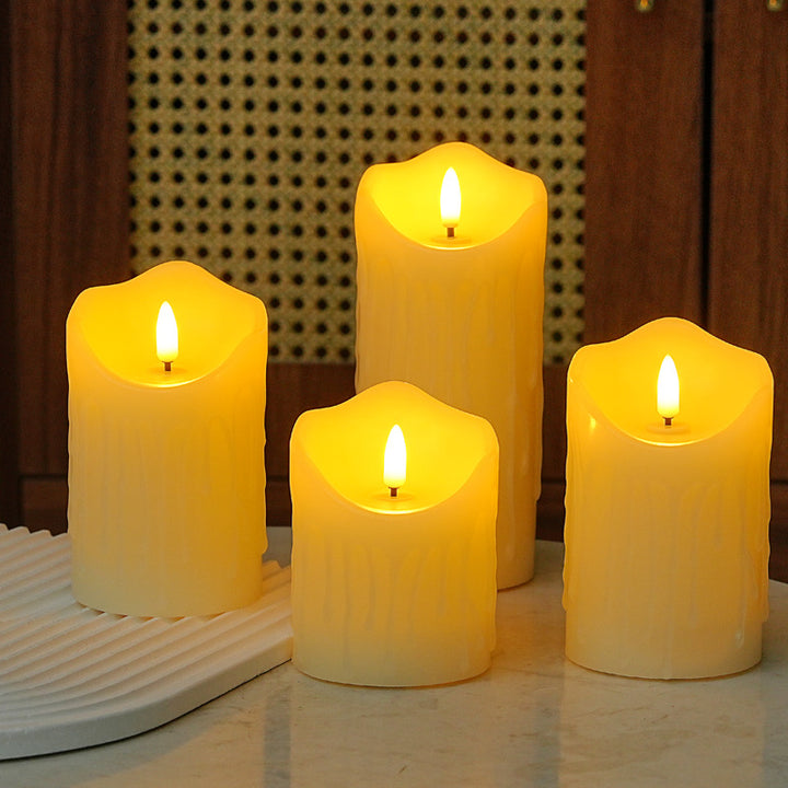 LED Flammenlose Kerze