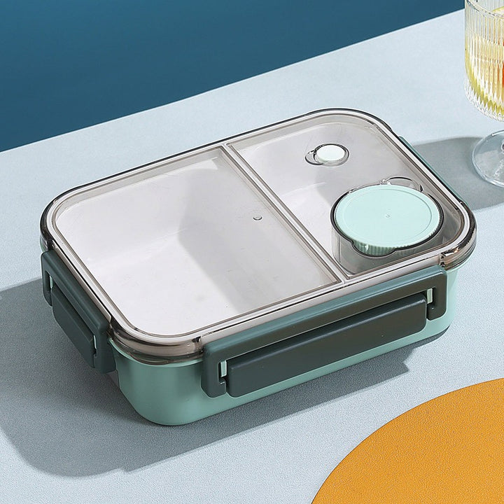 Edelstahl Bento-Box mit auslaufsicherem Deckel