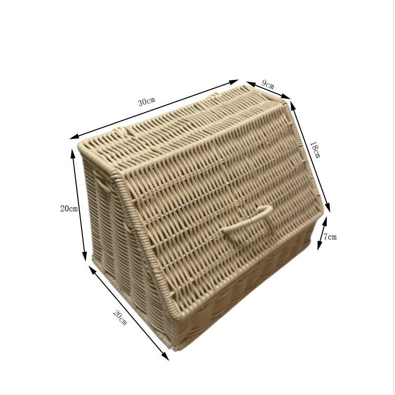 Dekorative Geflochtene Aufbewahrungsbox Karnz