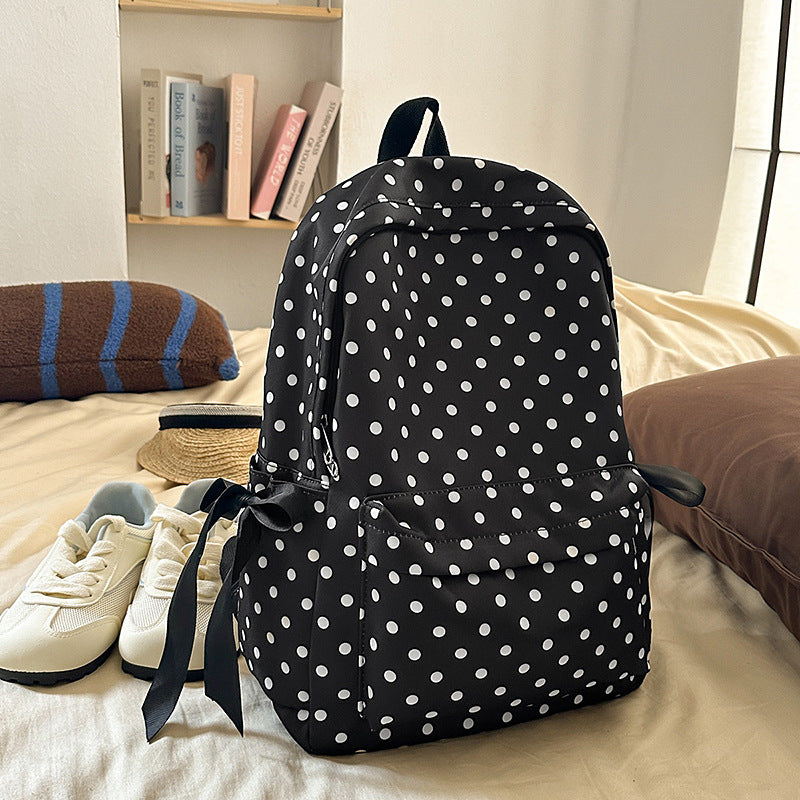 Fun Polka Dot Freizeit Rucksack Karnz