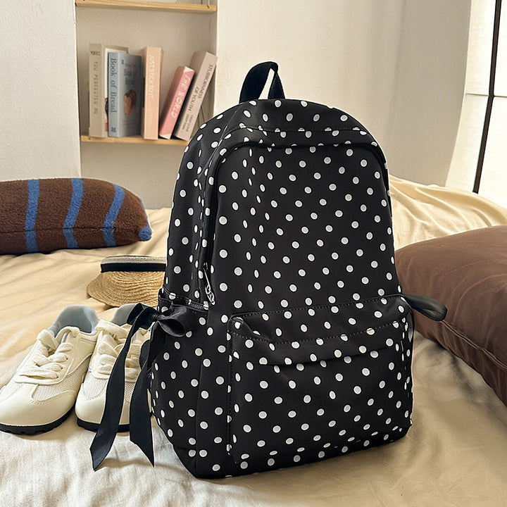Fun Polka Dot Freizeit Rucksack Karnz
