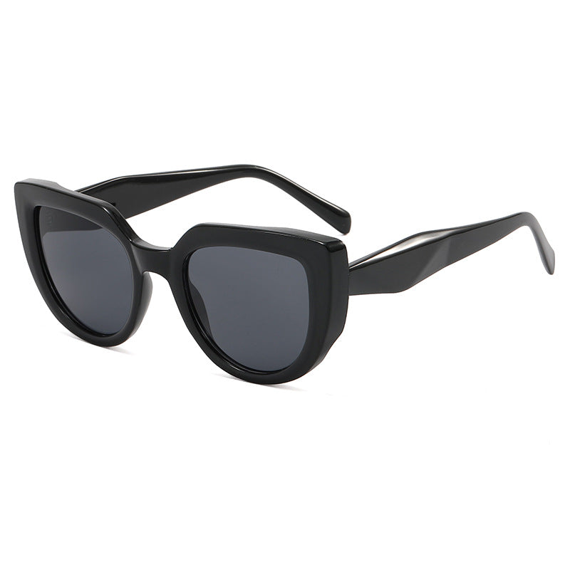 Damen modische Oversized-Sonnenbrille mit einzigartigem Design Karnz