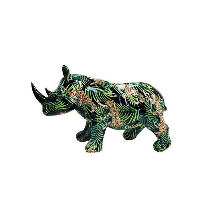 Kunstvolle Rhinofigur Karnz