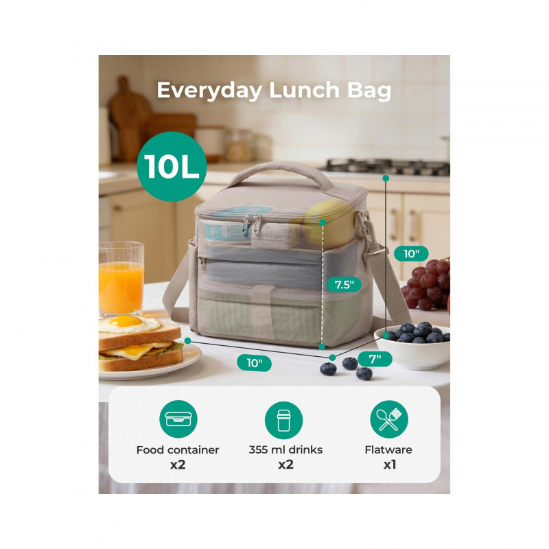 Isolierte Lunch-Kühltasche Karnz