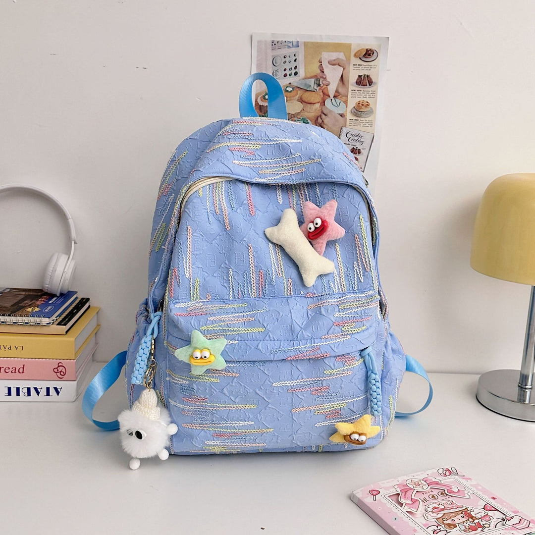 Stylische strukturierte Rucksack