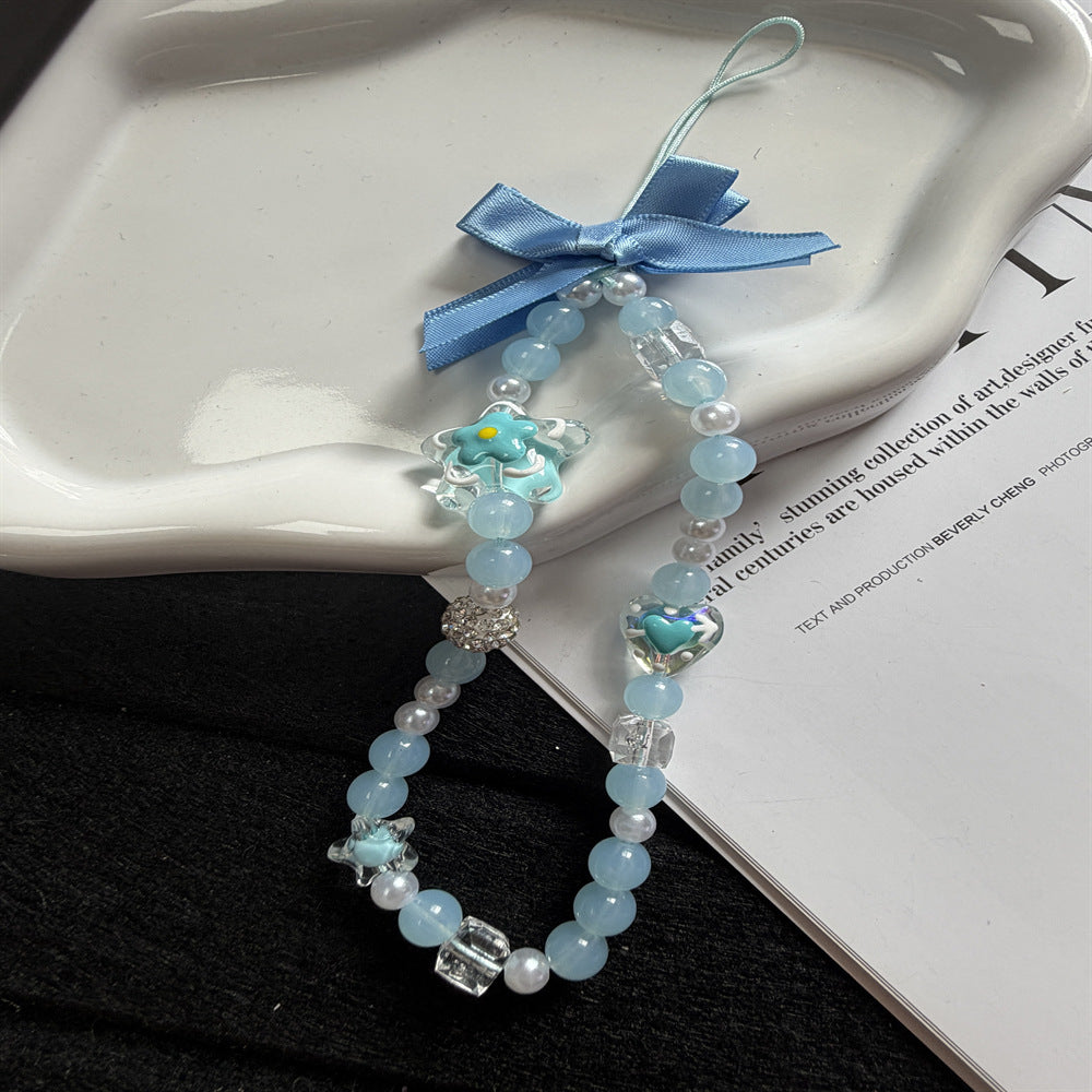 Handgemachte Perlencharms-Halskette Karnz 1790135676