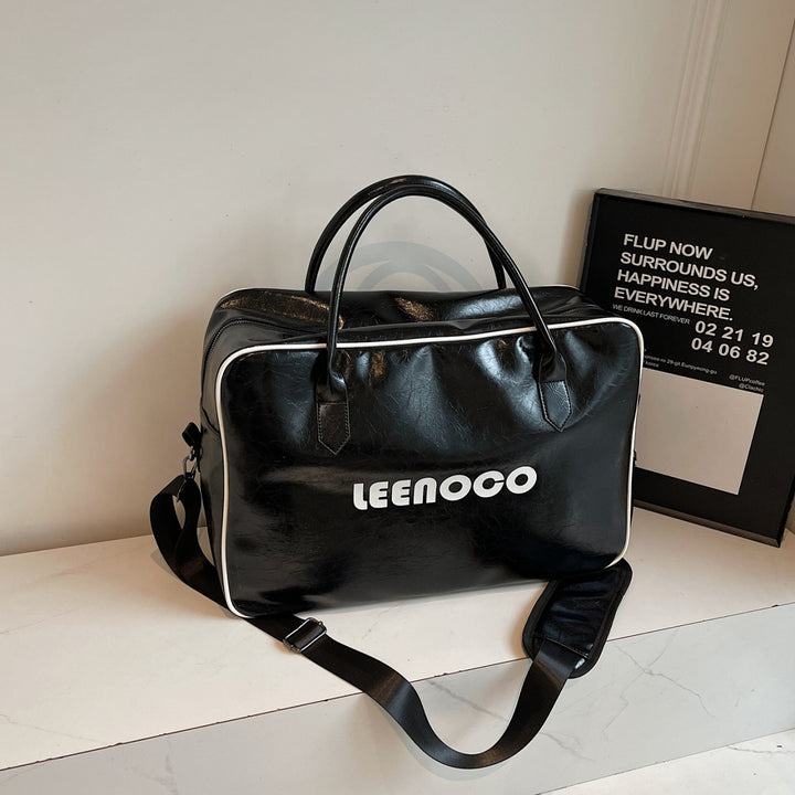 Premium Kunstleder Wochenendtasche