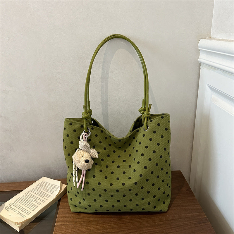 Charmante Polka-Dot-Tasche