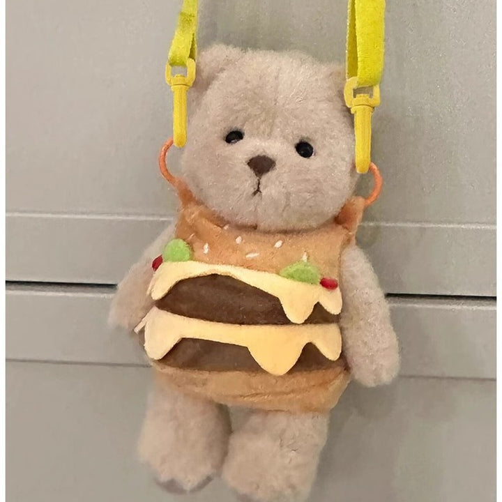 Plüsch-Burger-Themen-Teddy-Bär