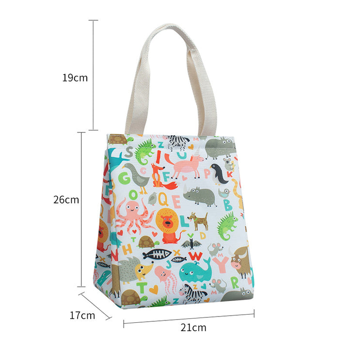 Isolierte Schmetterlingsdruck Lunch-Tasche