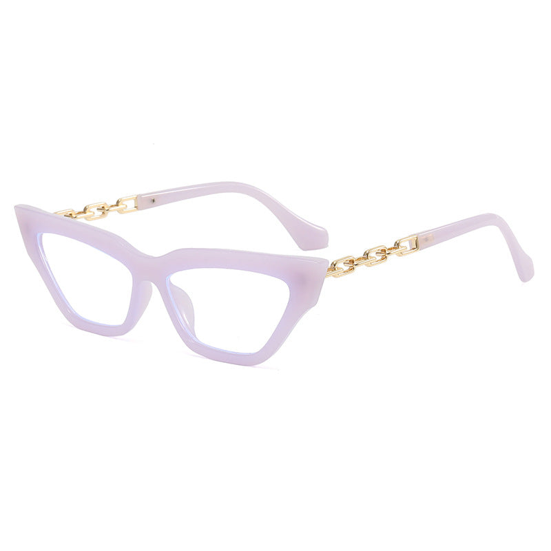Damen Trendige Sonnenbrille mit exklusiven Kettendetails Karnz