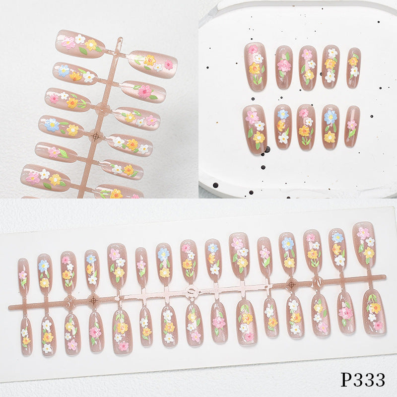 Floral Fantasy Press-On Nail Kit Karnz