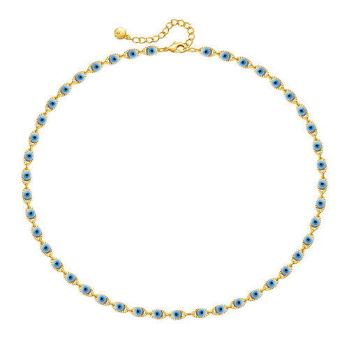 Eye Charm Halskette Karnz