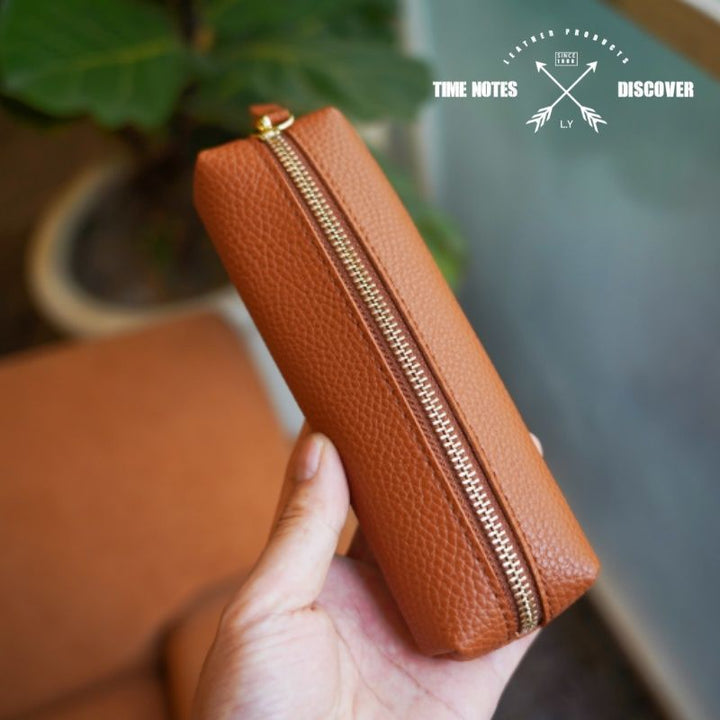 Premium Leder Reißverschluss Stiftschneider