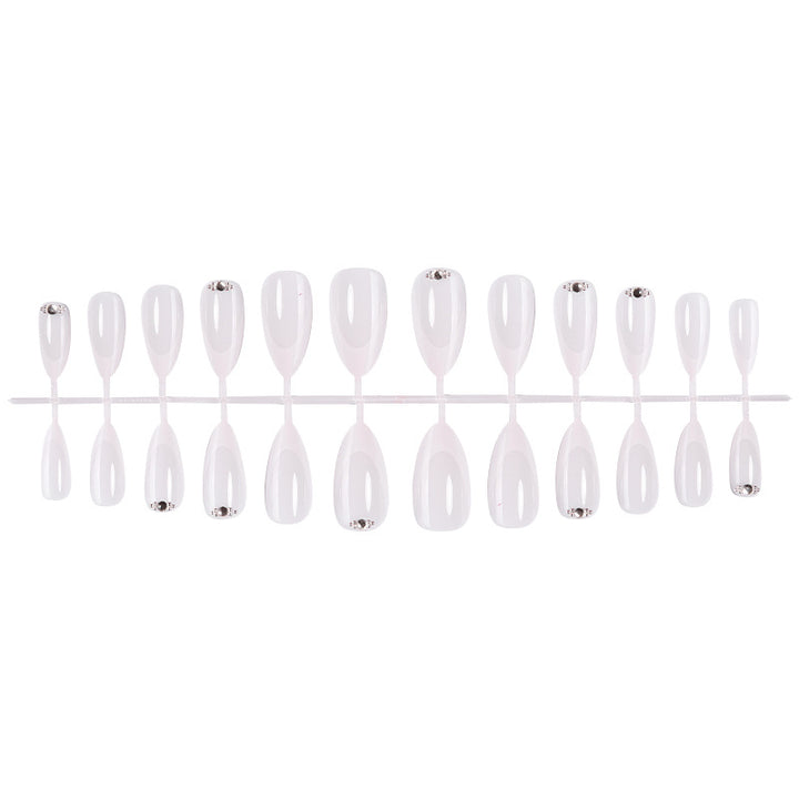Vollabdeckendes Press-On-Nagelset Karnz