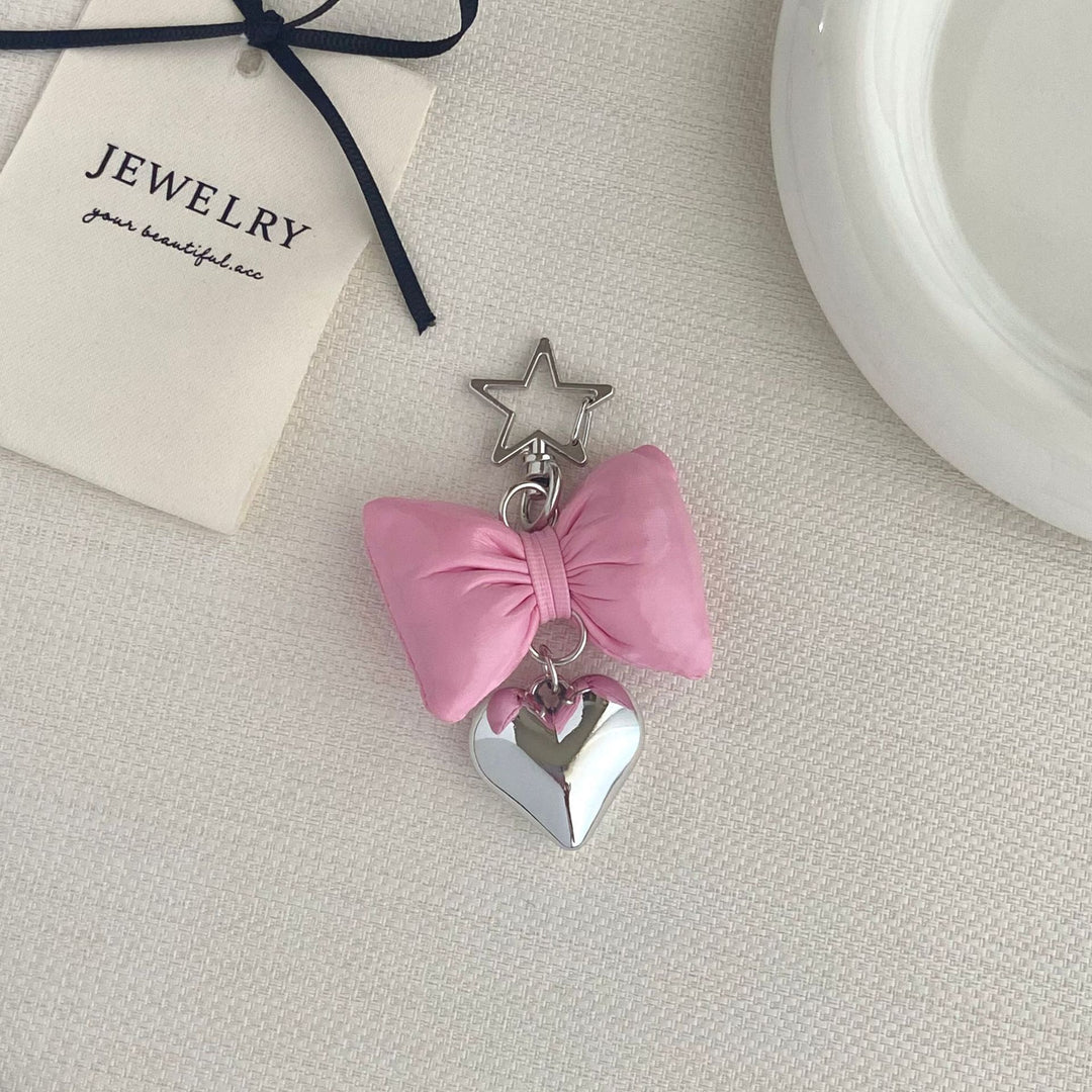 Bow-förmiger Charm Schlüsselanhänger Karnz