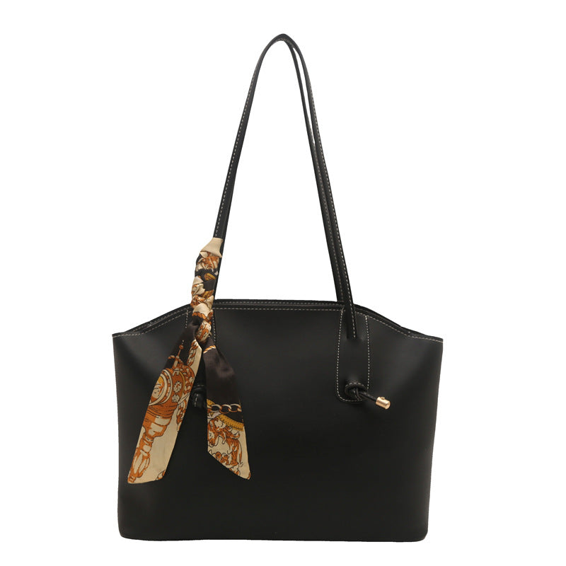 Elegante Schal-Akzent-Handtasche