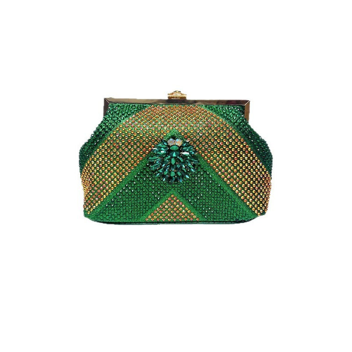 Glänzende Strass Abend-Clutch