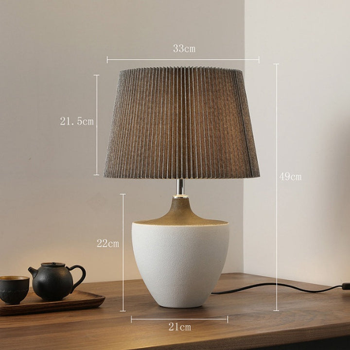Moderne Keramik Tischlampe