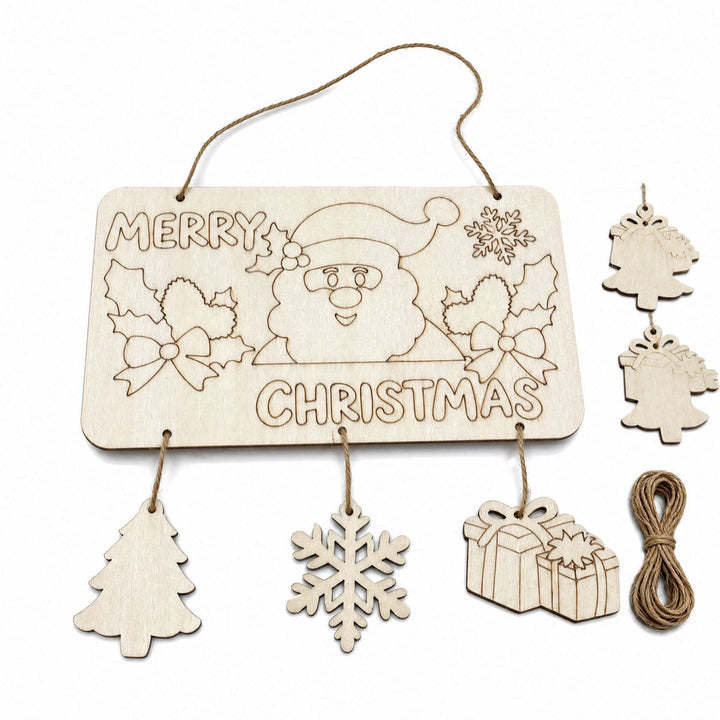 Holz Weihnachtsdeko Schild