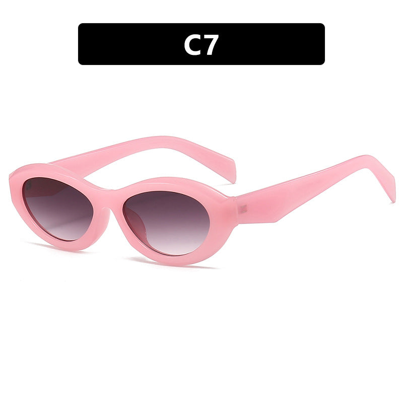 Damen elegante Cat-Eye Sonnenbrille mit schützendem UV-Filter und modischem Rahmen Karnz
