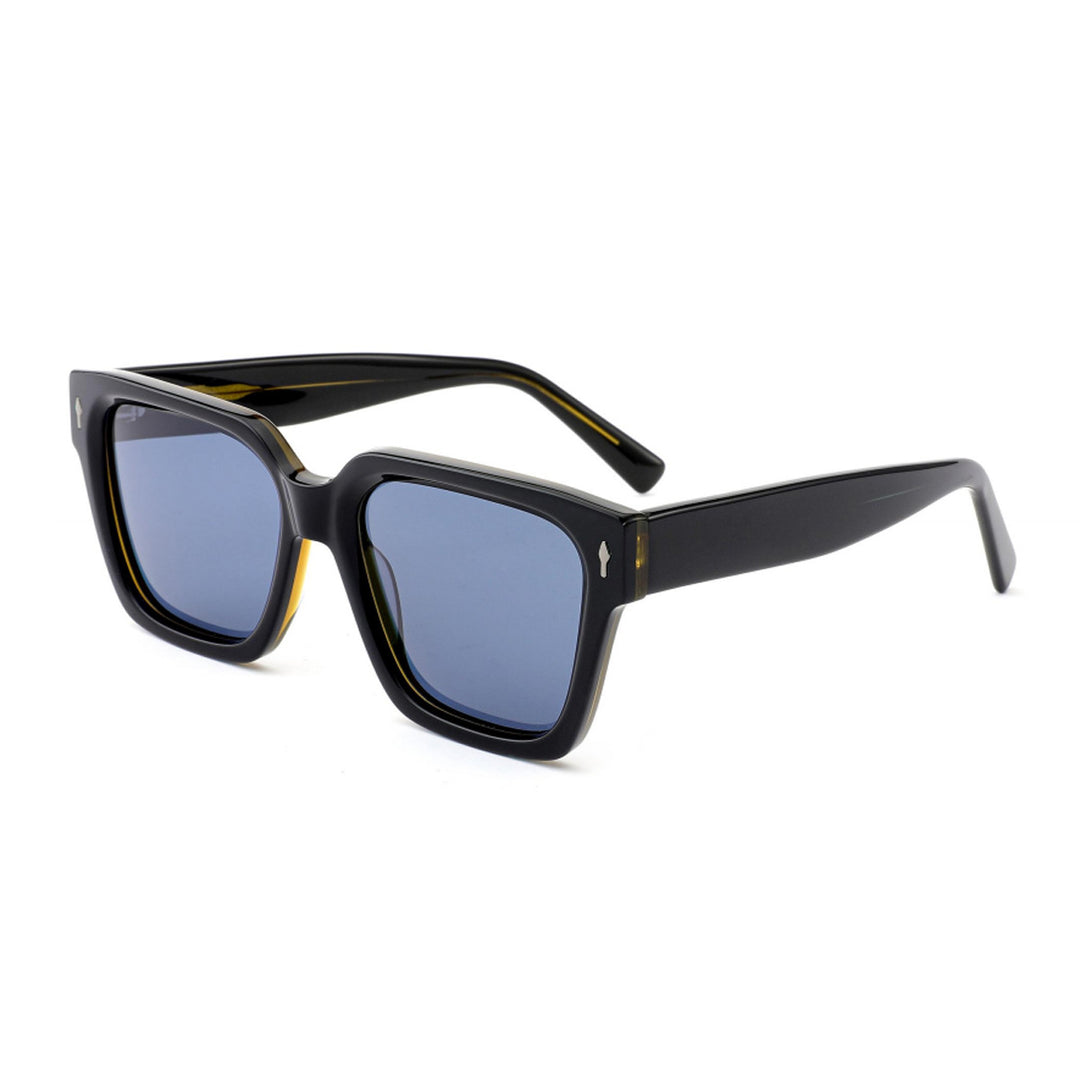 Damen modische Sonnenbrille mit robustem Rahmen und UV-Schutz Karnz