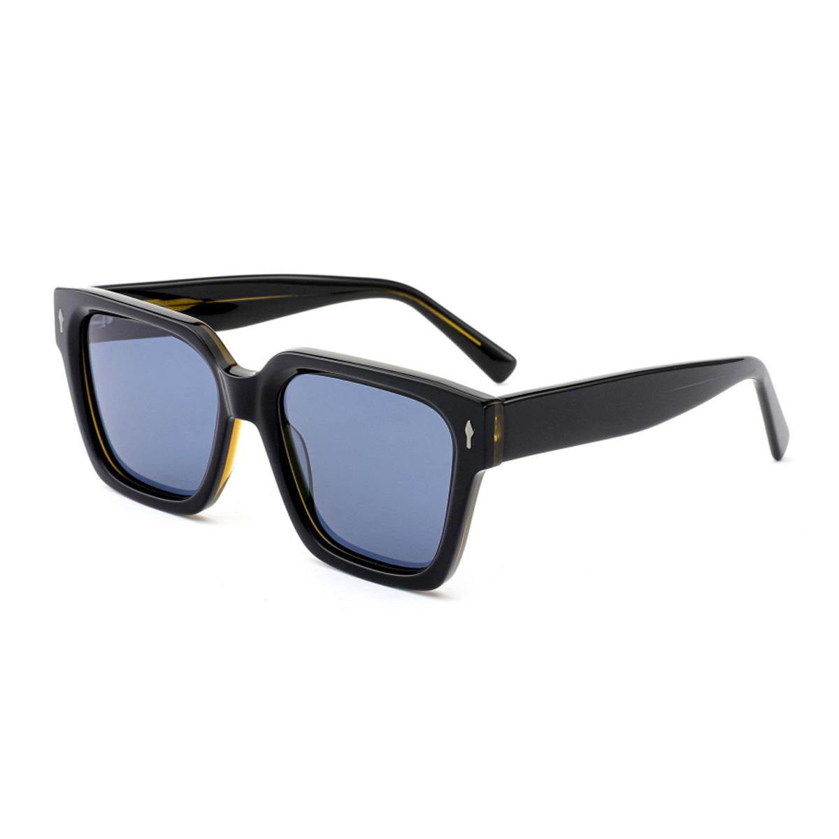 Damen modische Sonnenbrille mit robustem Rahmen und UV-Schutz Karnz