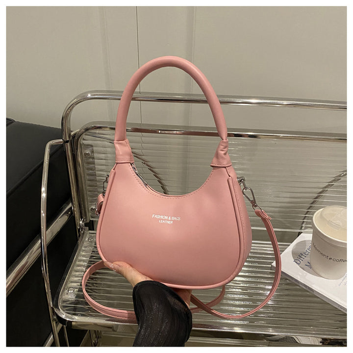 Chic Strukturierte Schultertasche