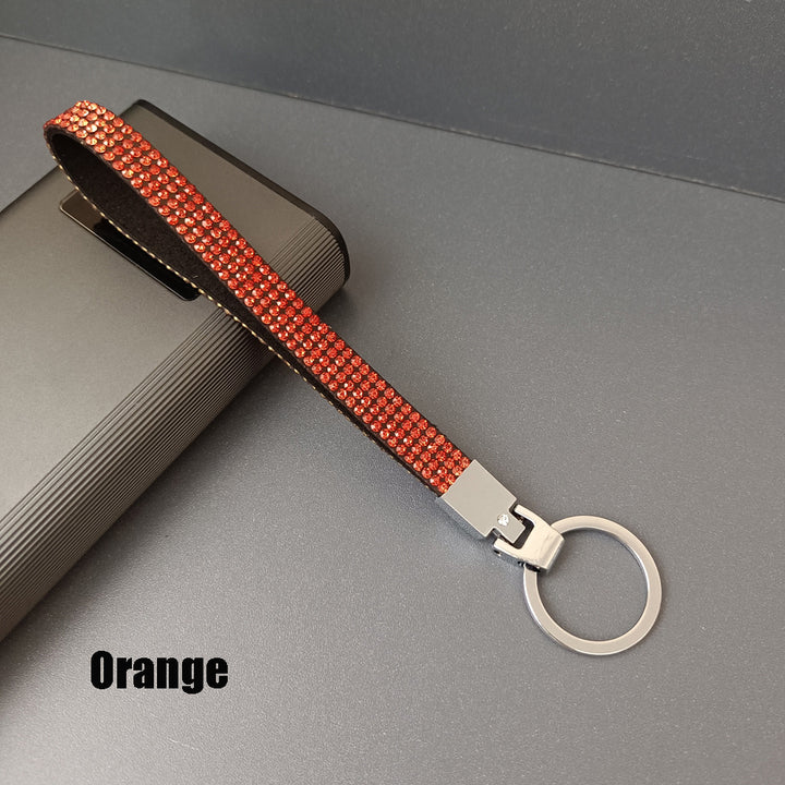 Eleganter Strass-Schlüsselanhänger Strap Karnz