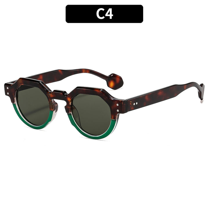 Künstlerische geometrische Sonnenbrille