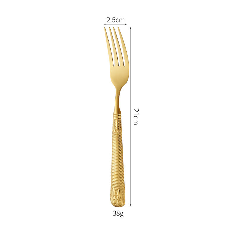 Eleganter Teelöffel mit Kunstvollem Griffdesign Karnz