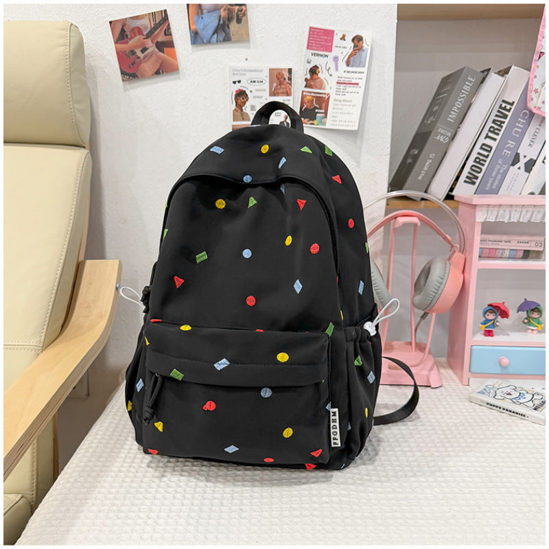 Lustige gemusterte Freizeit-Rucksack