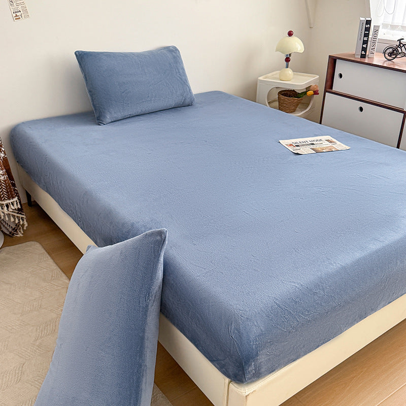 Ultraweiche Fleece-Matratzenauflage