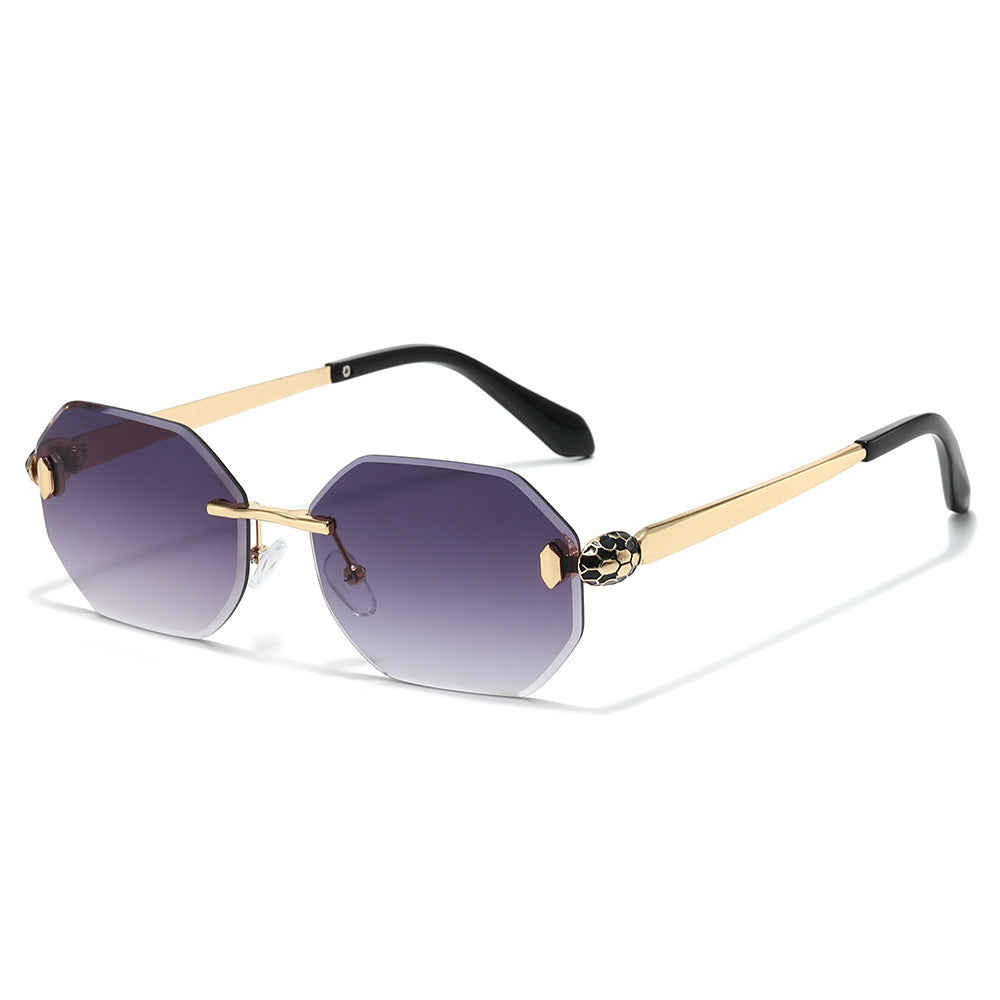 Avant-Garde Geometric Sonnenbrille Karnz
