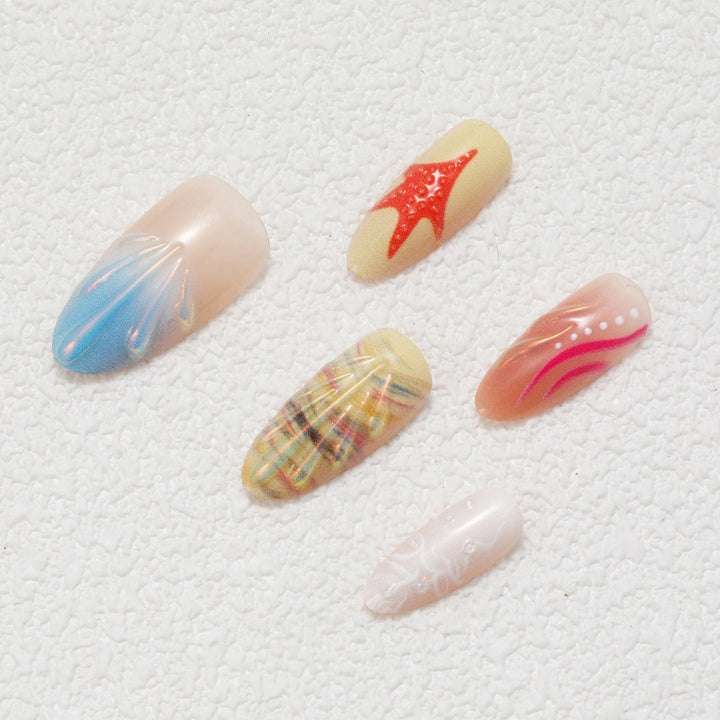Kunstvolle Nagelspitzen Design Karnz