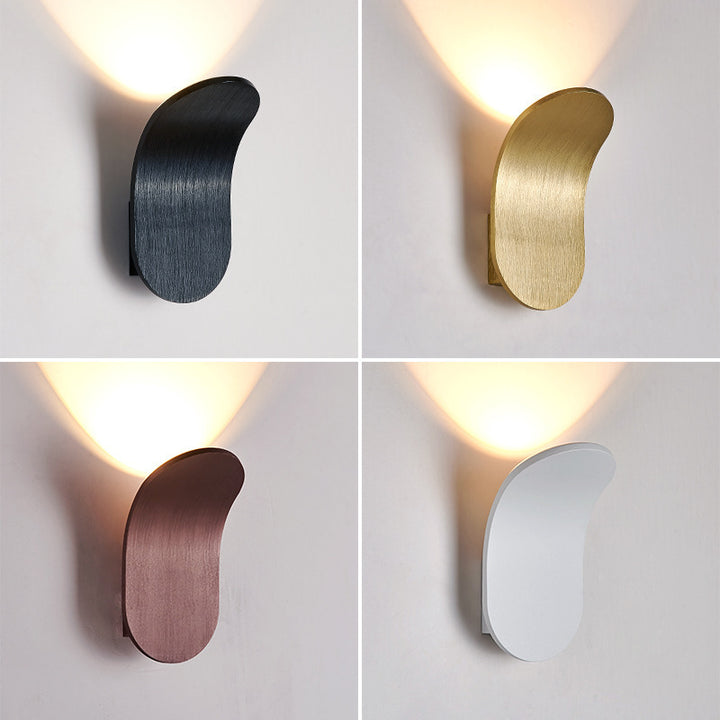 Elegante Wandmontierte LED Wandleuchte
