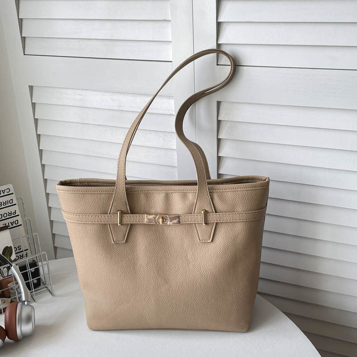 Stylische Strukturierte Tote Bag